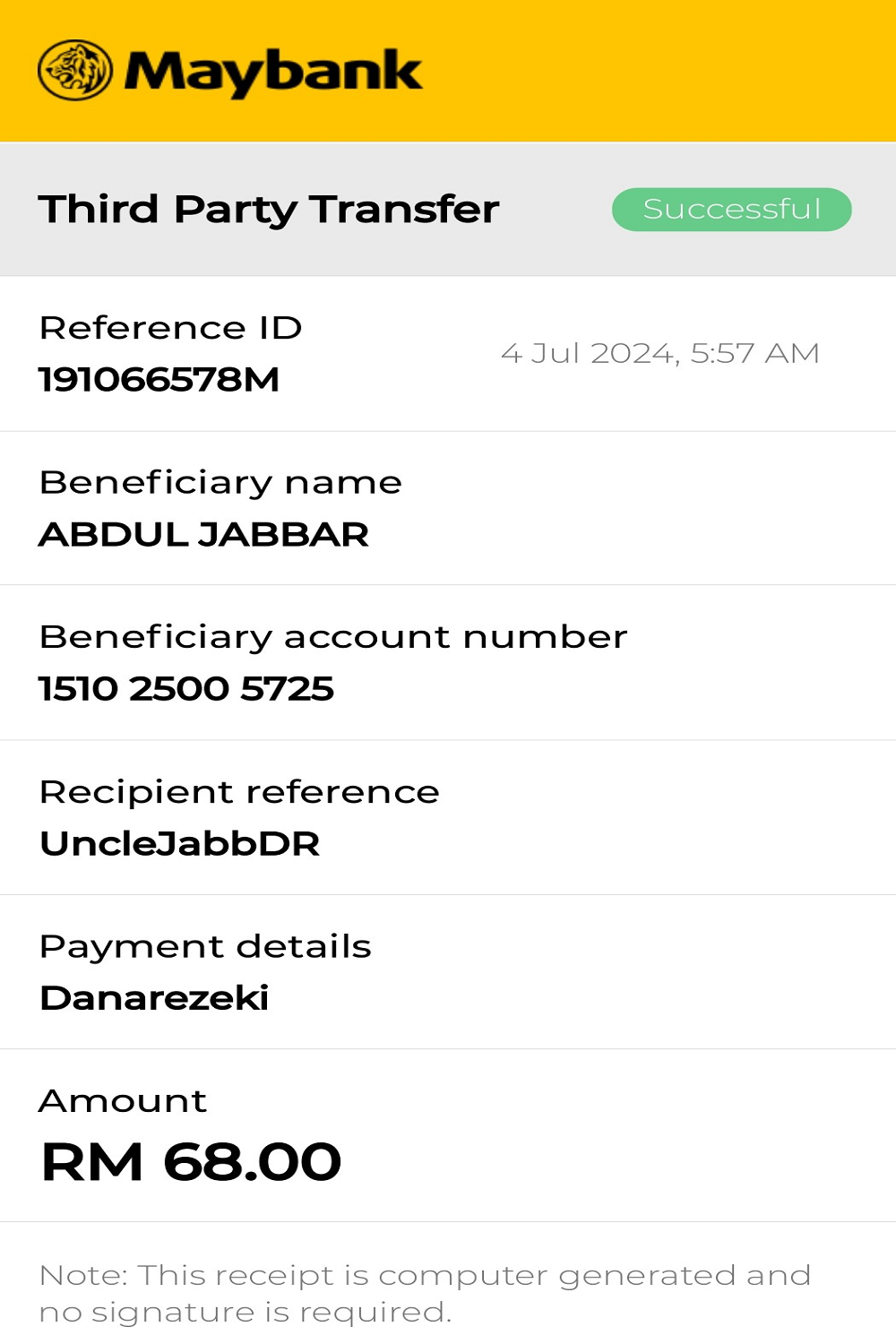 Income Tepi